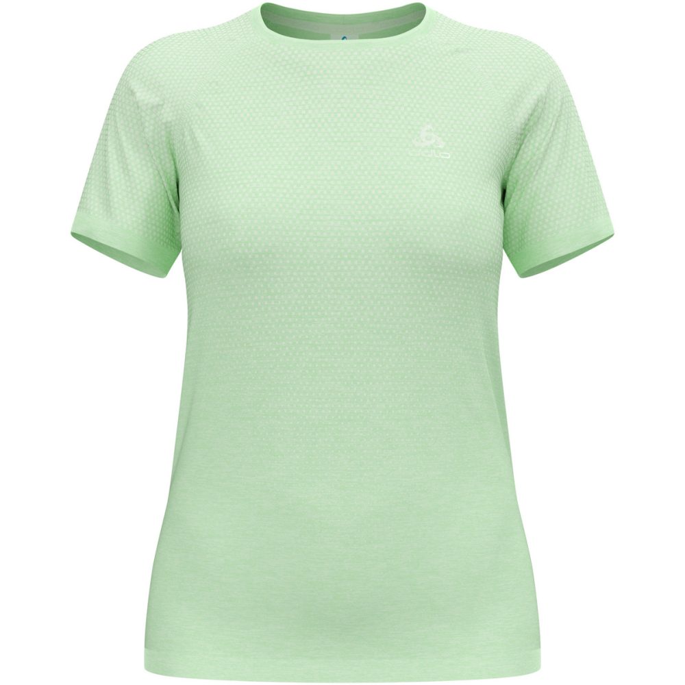 Odlo Essential Seamless Lauf-T-Shirt für Damen - Training, Running - grün, M