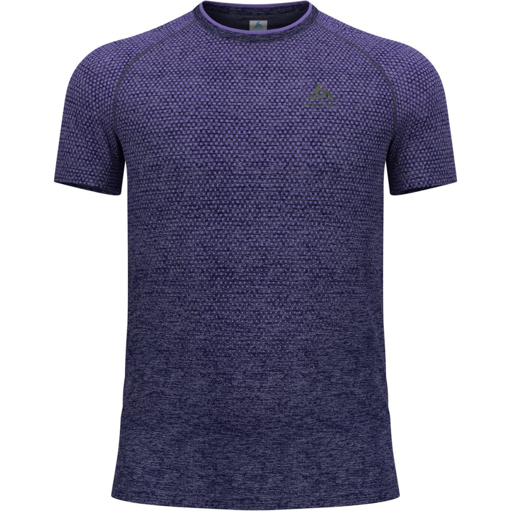 Odlo Essential Seamless Lauf-T-Shirt für Herren - Training, Running - blau, XXL