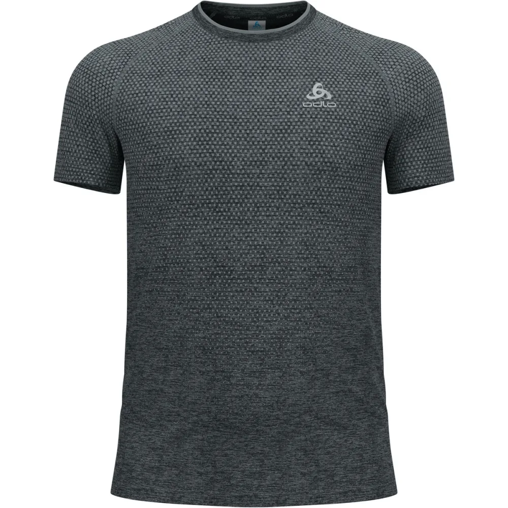 Odlo Essential Seamless Lauf-T-Shirt für Herren - Training, Running - grün, M