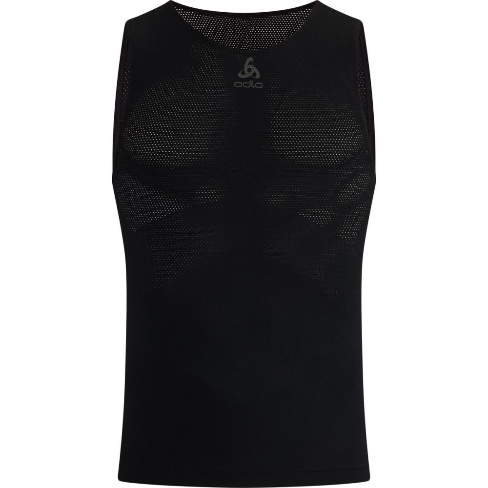 Odlo Zeroweight Performance Knit Dry Base Layer Tank für Herren - Radsport - schwarz, XXL