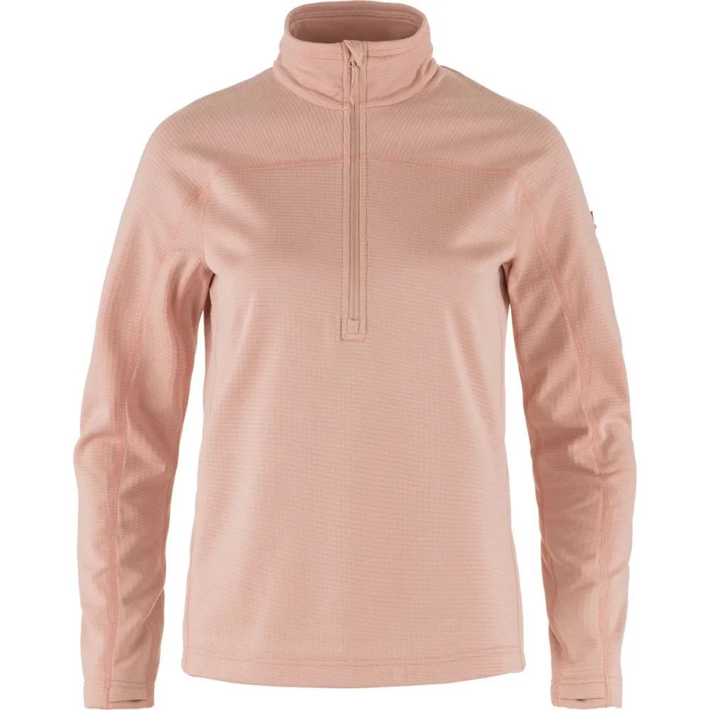 Fjällräven Damen Abisko Lite Fleece Half Zip Pullover
