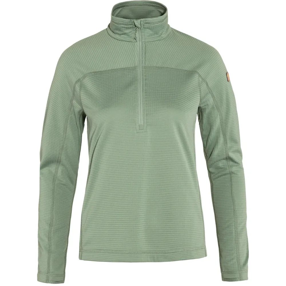Fjällräven Damen Abisko Lite Fleece Half Zip Pullover