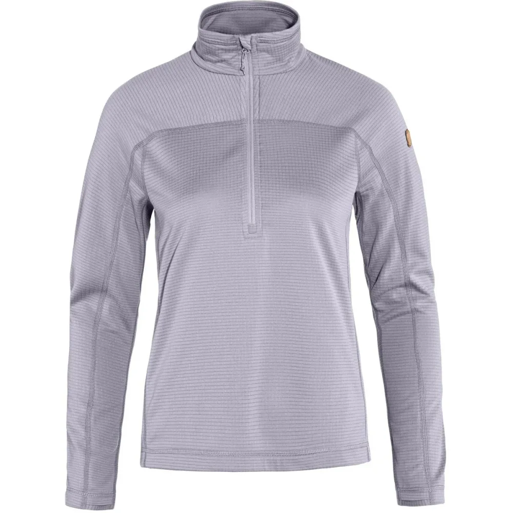 Fjällräven Damen Abisko Lite Fleece Half Zip Pullover
