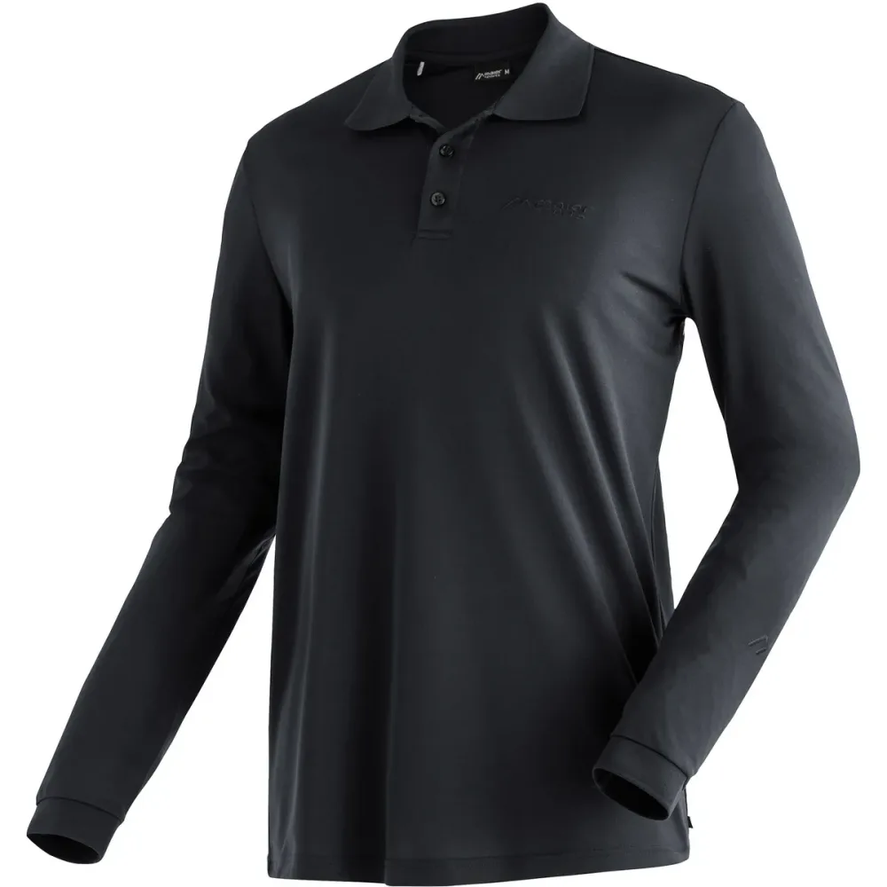 Maier Sports Herren Ulrich Polo Longsleeve
