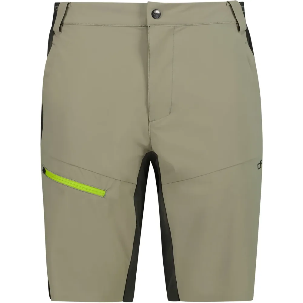 CMP Funktionsshorts mit Reissverschluss, sportlicher Stil, pflegeleicht