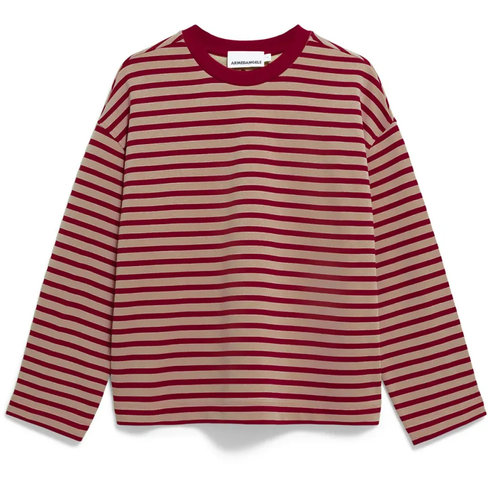 Armedangels Damen Frankaa Maarlen Stripe Pullover