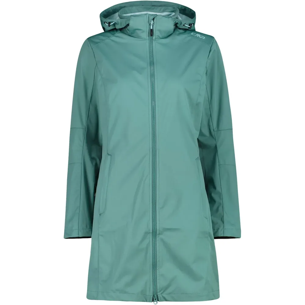 CMP Damen Light Softshell Hoodie Parka