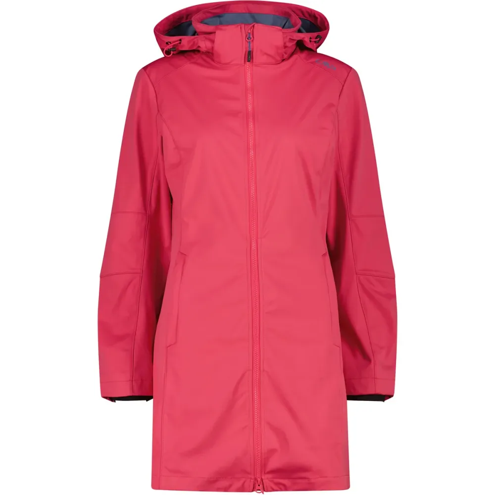 CMP Damen Light Softshell Hoodie Parka