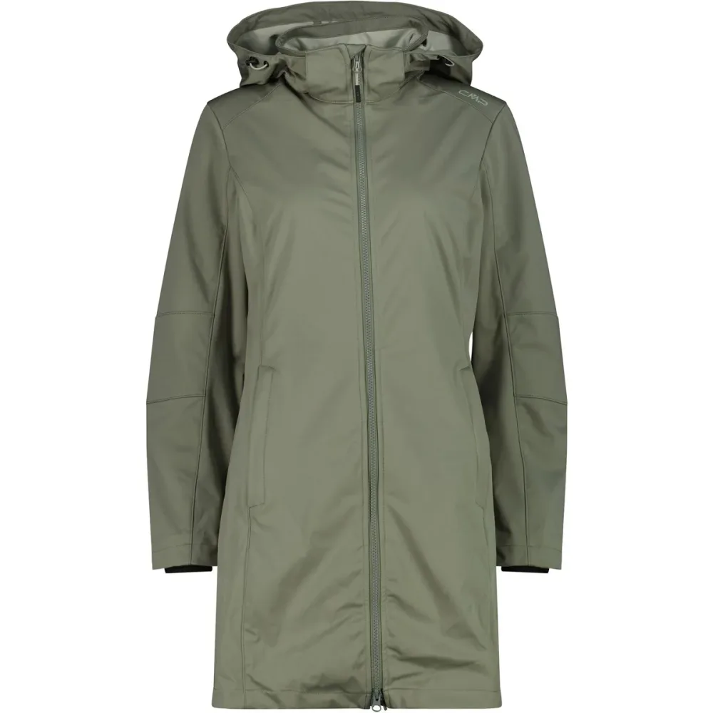 CMP Damen Light Softshell Hoodie Parka