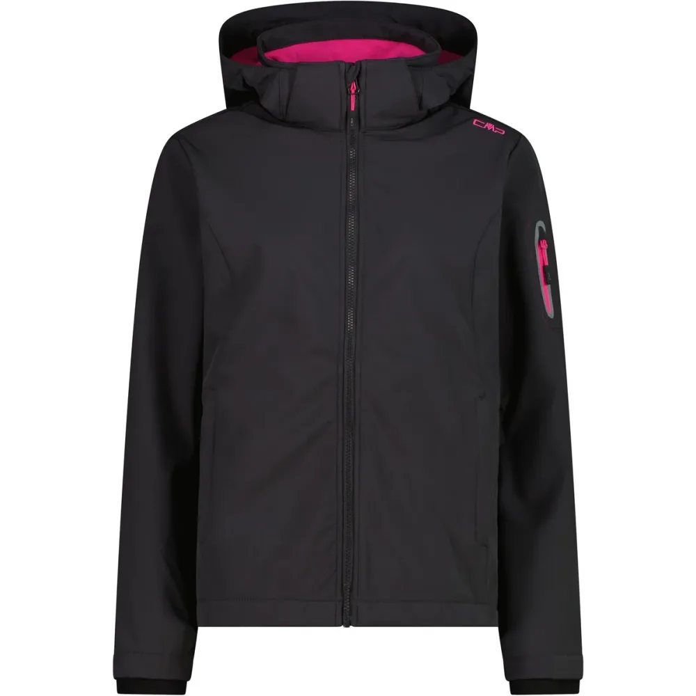 CMP Damen Softshell Hoodie Jacke