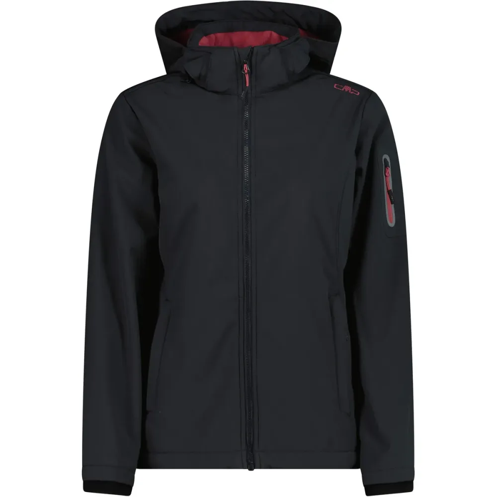 CMP Damen Softshell Hoodie Jacke