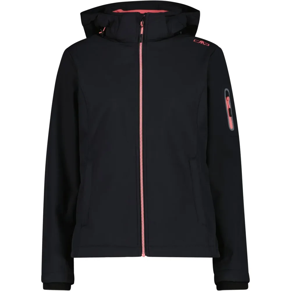 CMP Damen Softshell Hoodie Jacke