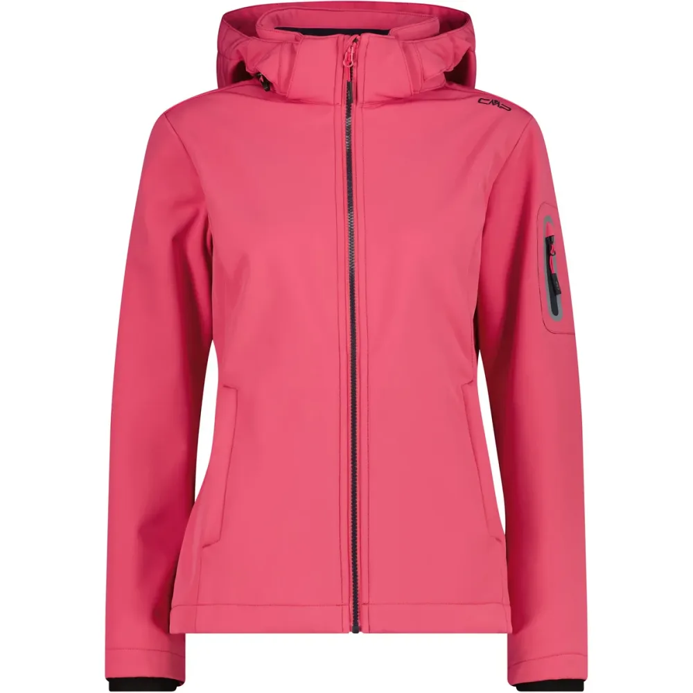 CMP Damen Softshell Hoodie Jacke