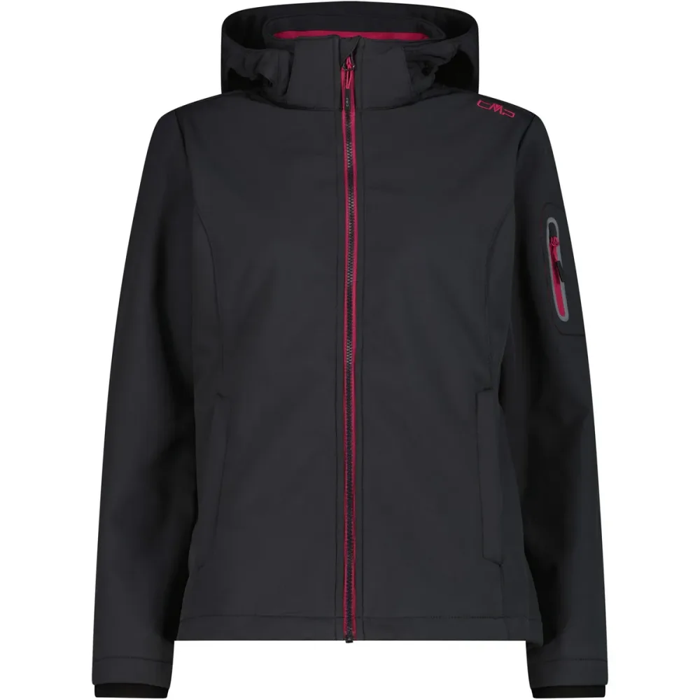 CMP Damen Softshell Hoodie Jacke