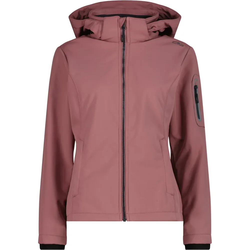 CMP Damen Softshell Hoodie Jacke