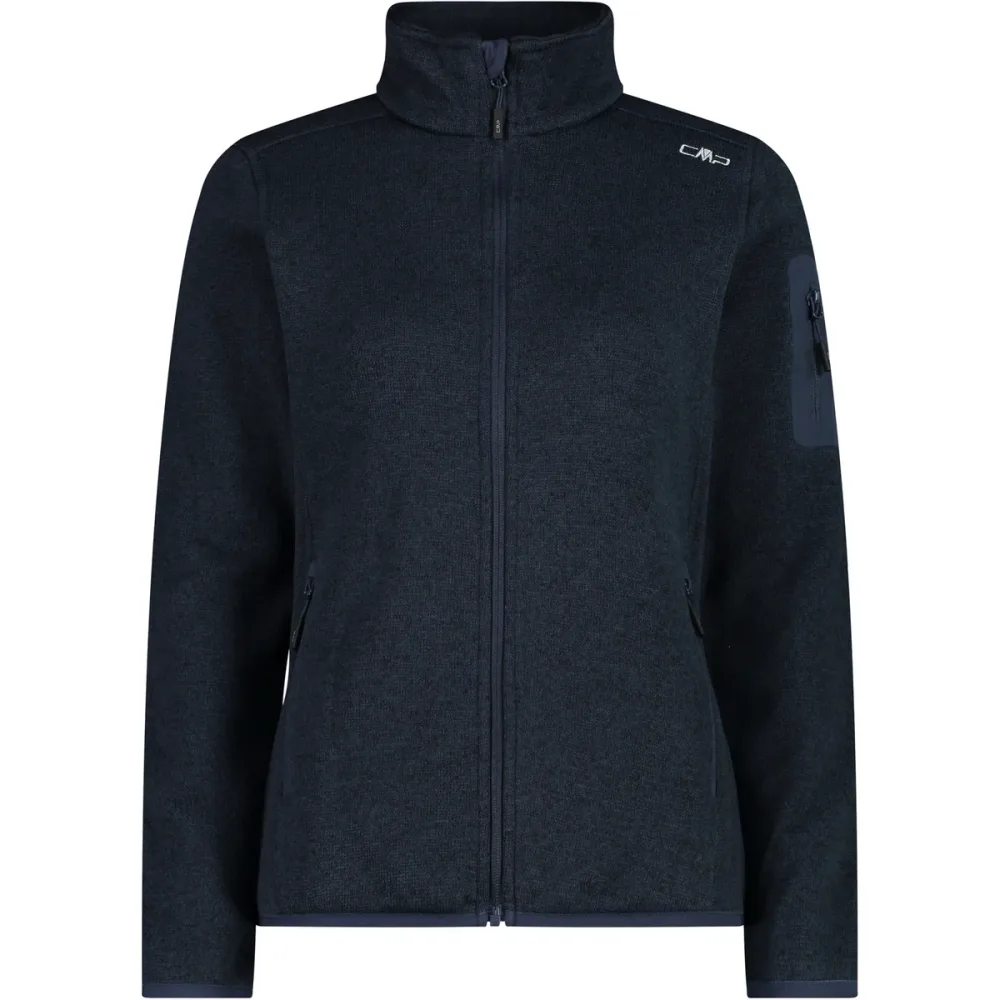 CMP Damen Strick Fleece Jacke