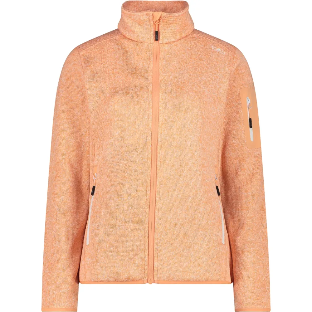 CMP Damen Strick Fleece Jacke