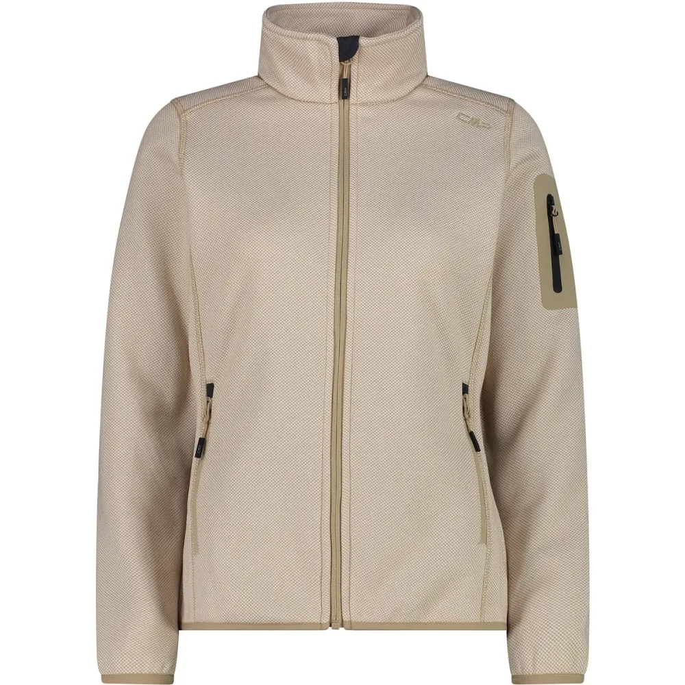 CMP Damen Strick Fleece Jacke