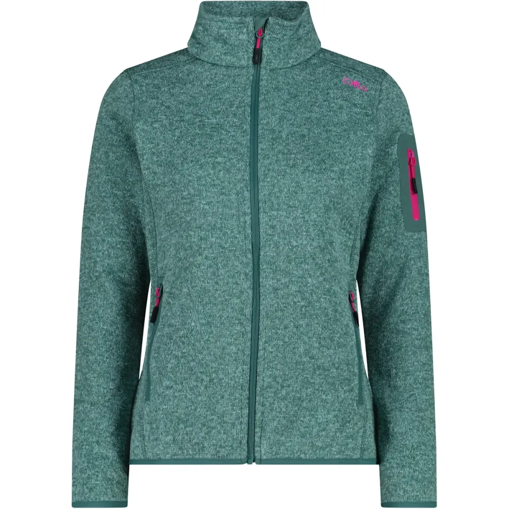CMP Damen Strick Fleece Jacke