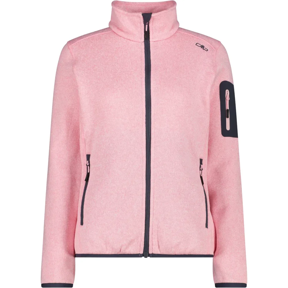 CMP Damen Strick Fleece Jacke