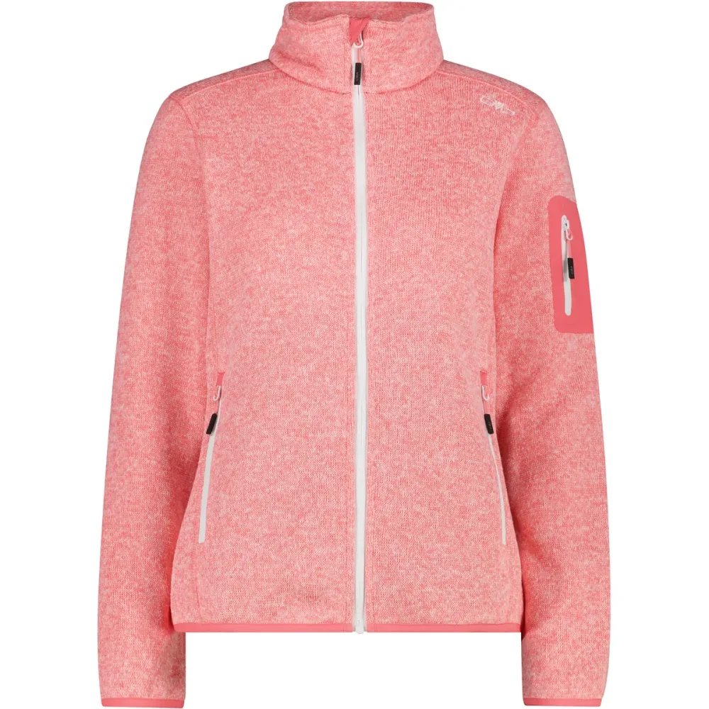 CMP Damen Strick Fleece Jacke