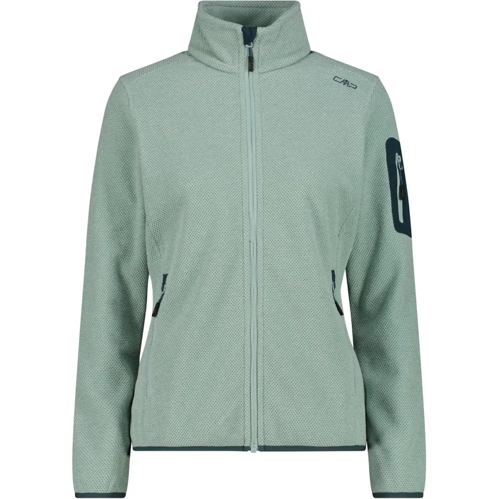 CMP Damen Strick Fleece Jacke