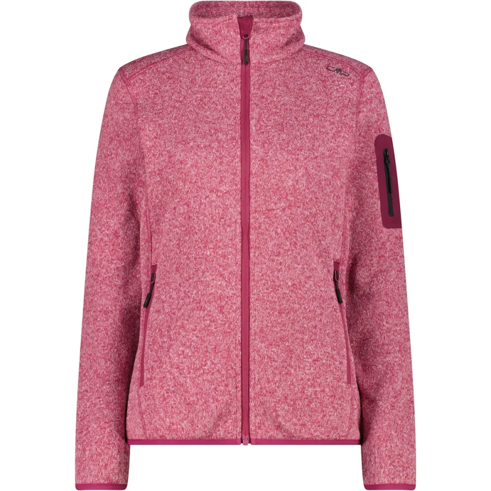 CMP Damen Strick Fleece Jacke