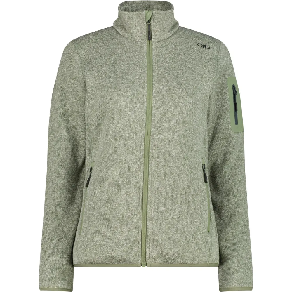 CMP Damen Strick Fleece Jacke