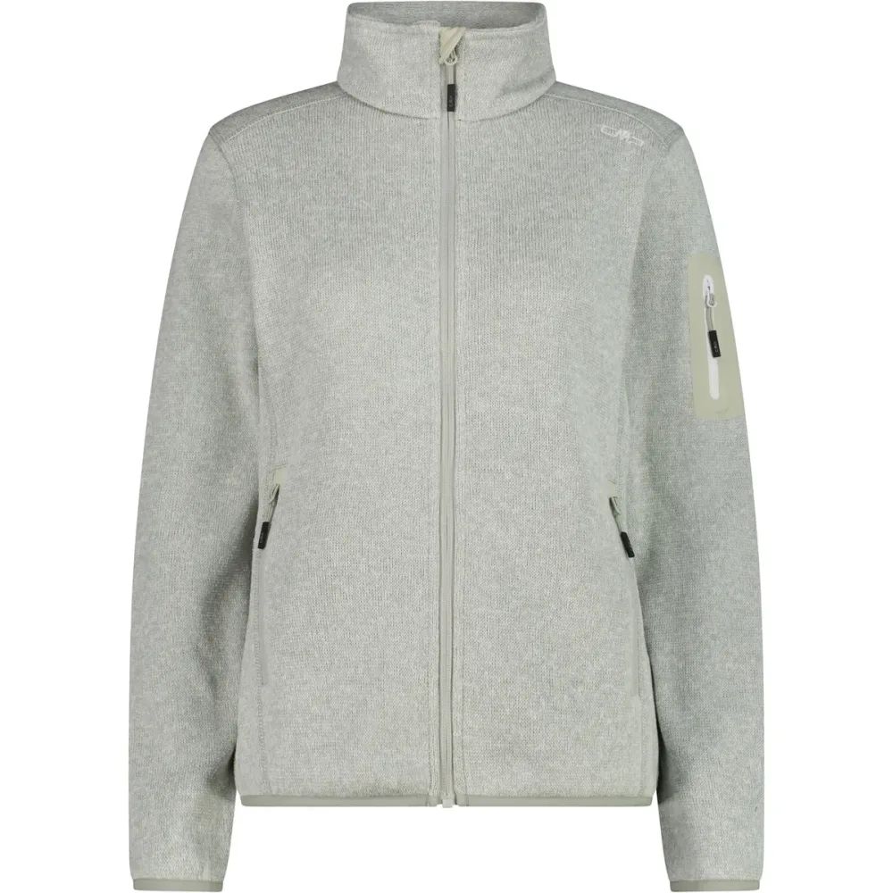 CMP Damen Strick Fleece Jacke