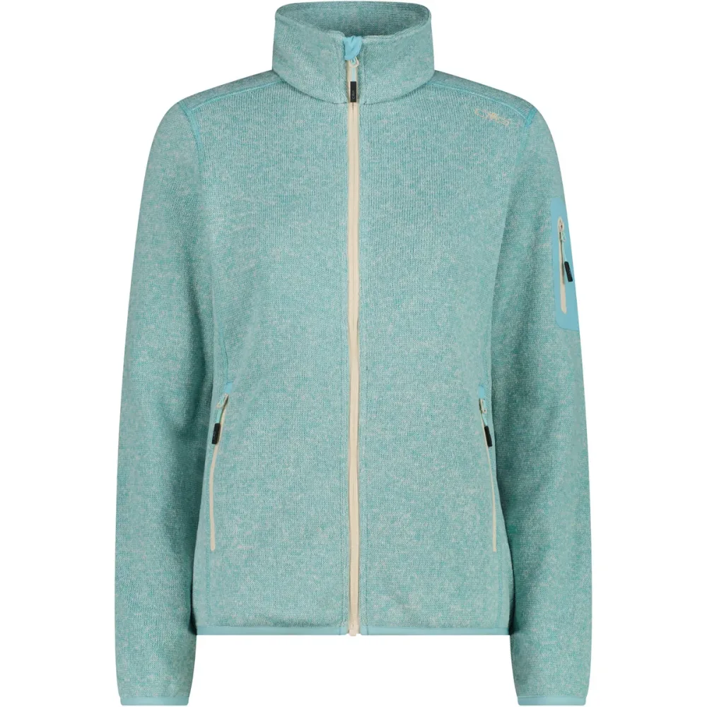 CMP Damen Strick Fleece Jacke