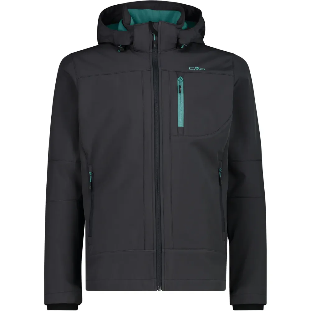 CMP Herren Zip Hoodie Softshell Jacke