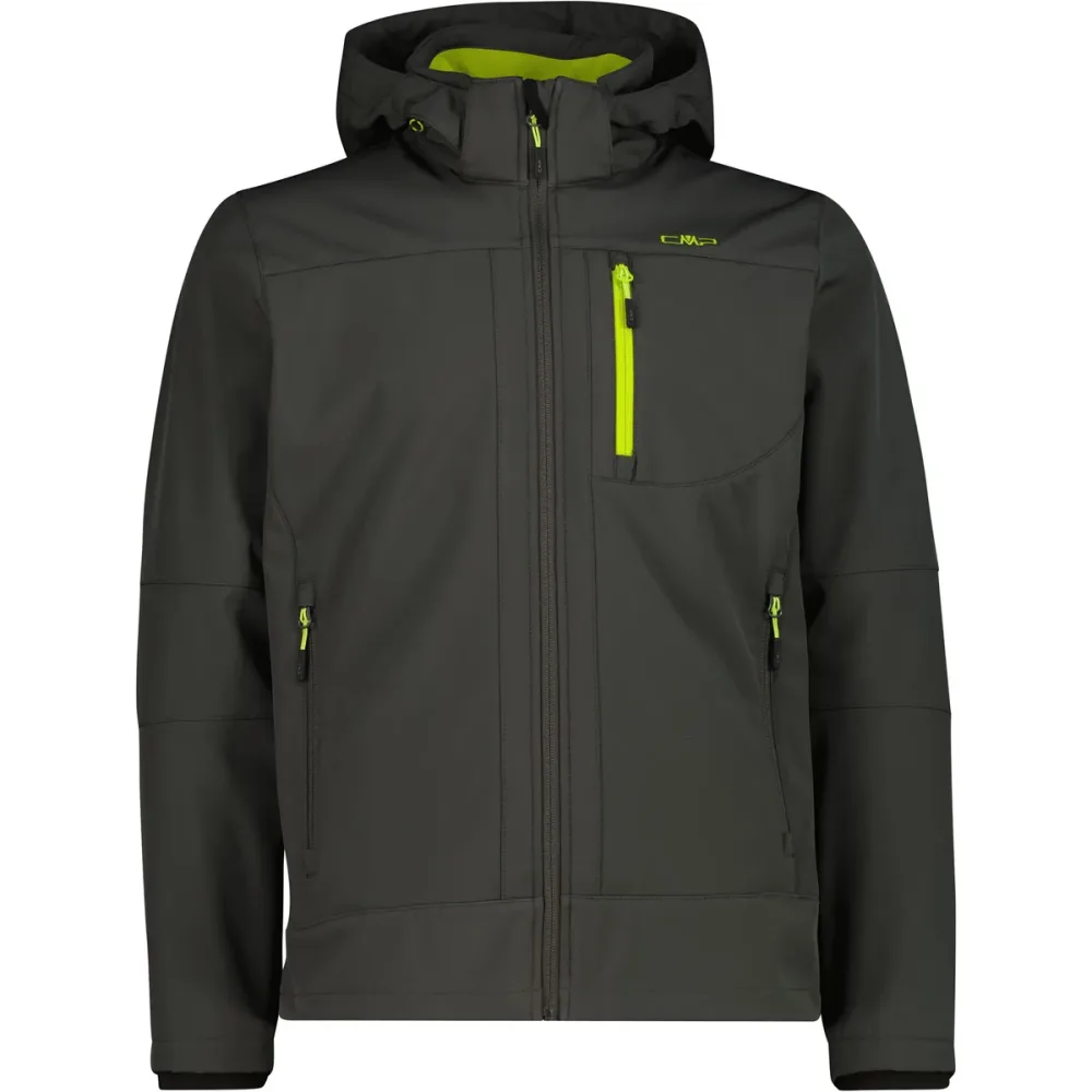 CMP Herren Zip Hoodie Softshell Jacke