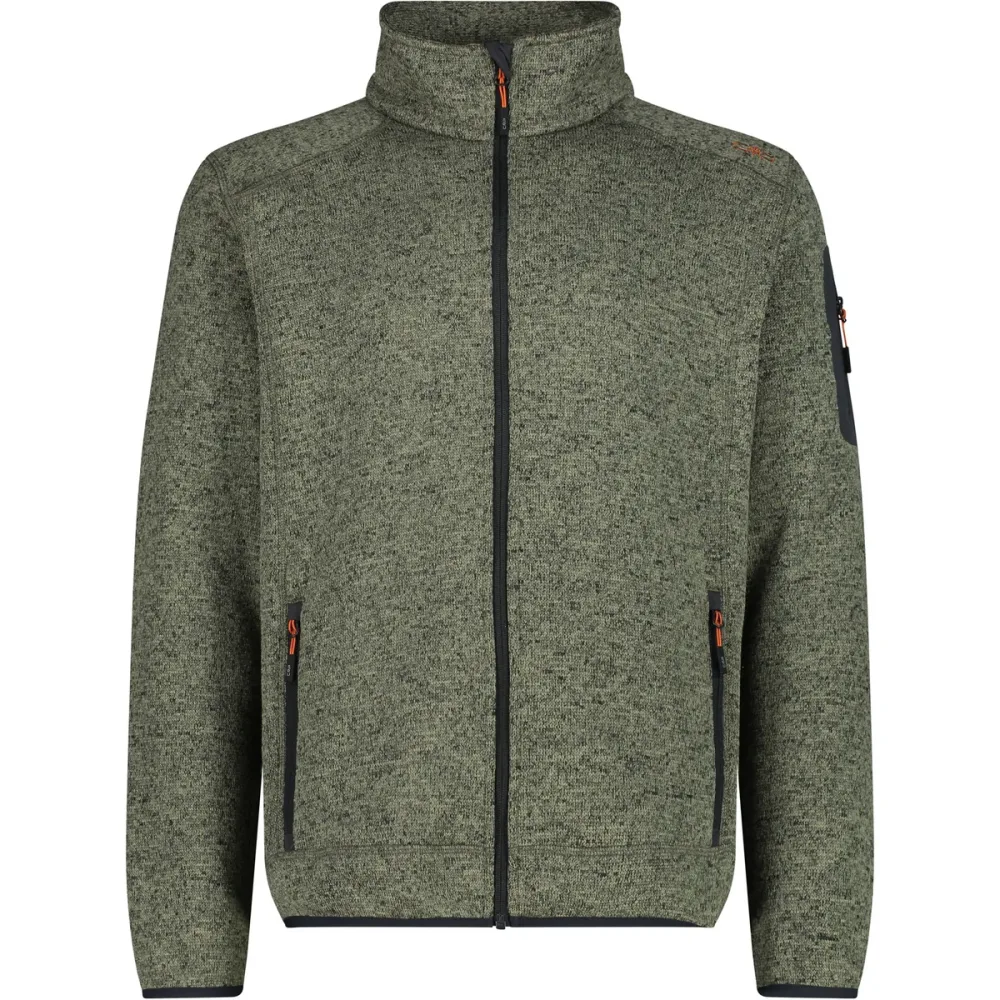 CMP Herren Strick Fleece Jacke