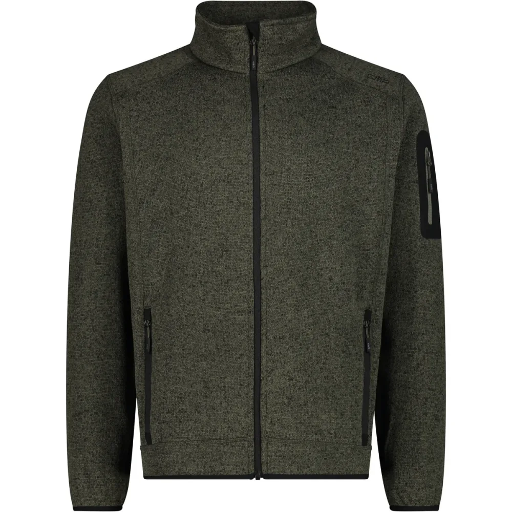 CMP Herren Strick Fleece Jacke