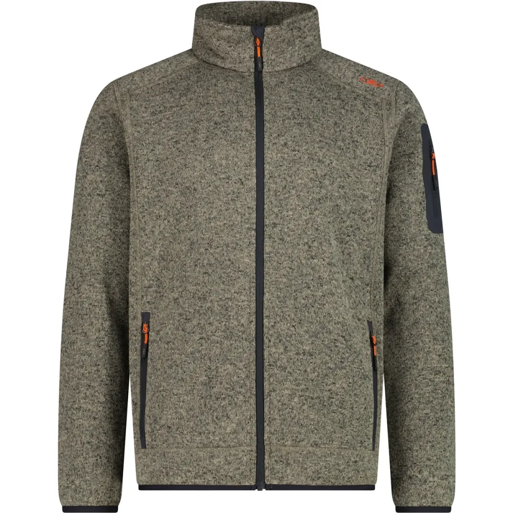 CMP Herren Strick Fleece Jacke