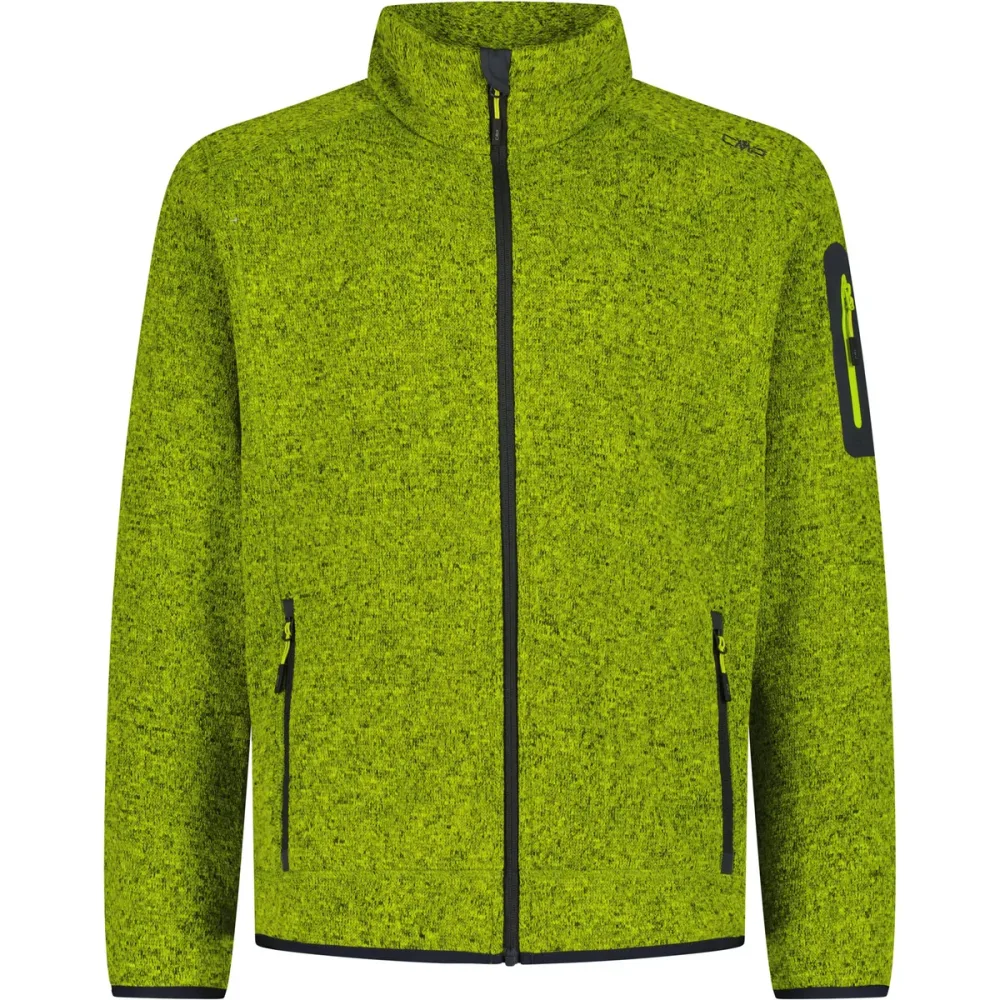 CMP Herren Strick Fleece Jacke
