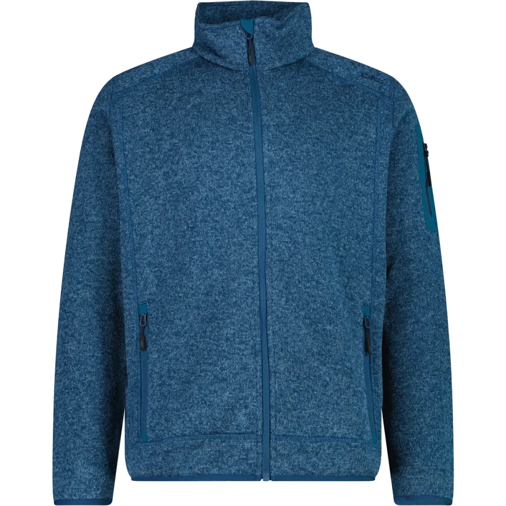 CMP Herren Strick Fleece Jacke