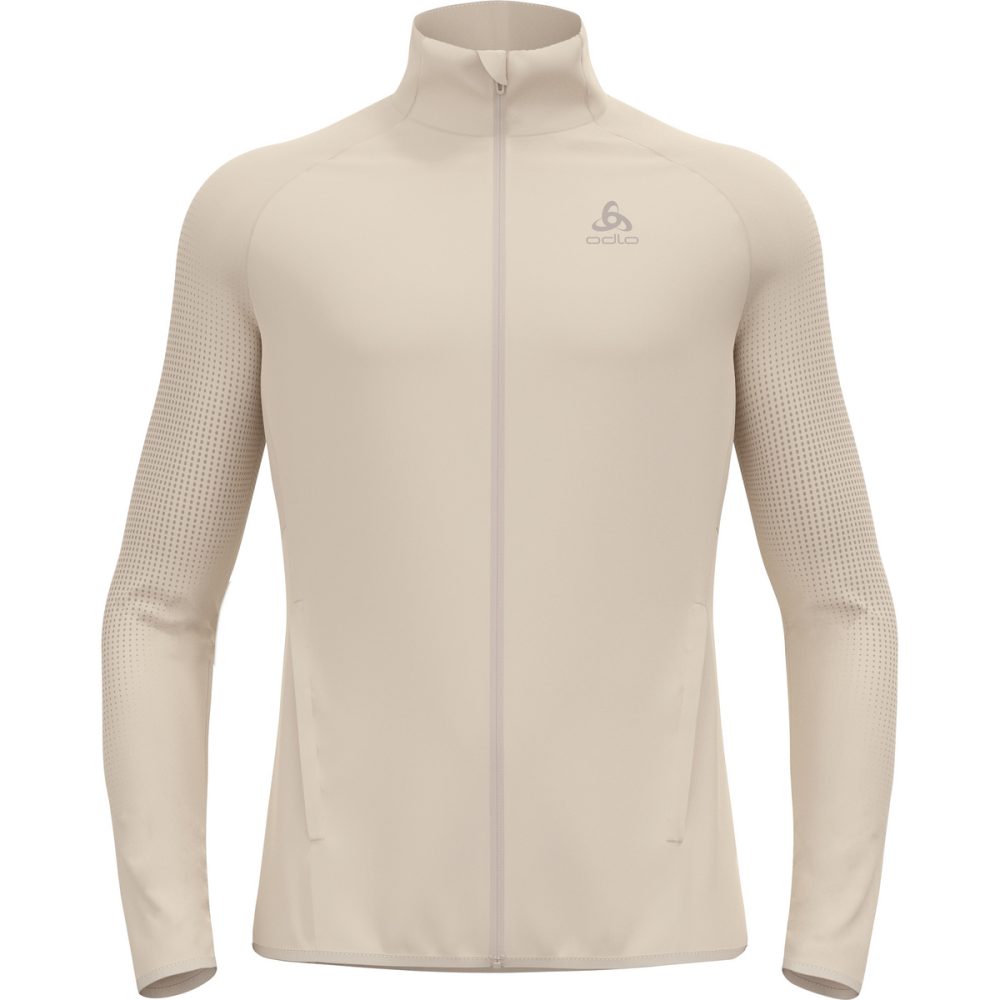 Odlo Zeroweight Warm Hybrid Laufjacke für Herren - Training, Running - beige, XXL