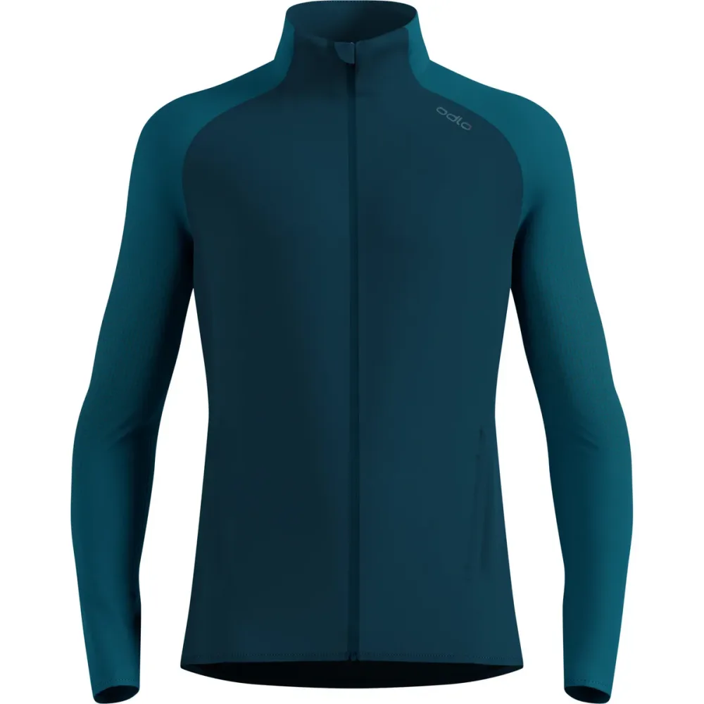 Odlo Zeroweight Warm Hybrid Laufjacke für Herren - Training, Running - marineblau, XXL