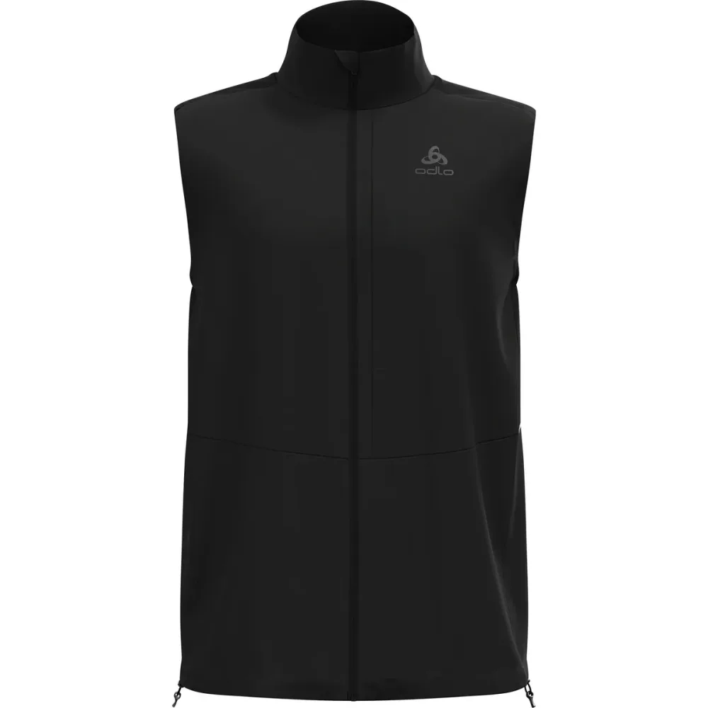Odlo Zeroweight Warm Laufweste für Herren - Running - schwarz, XL
