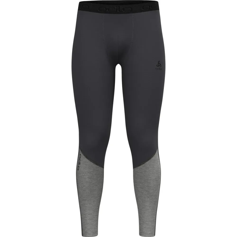 Odlo Revelstoke Performance Wool 150 Base Layer Tights für Herren - Ski & Snow - grau, XXL