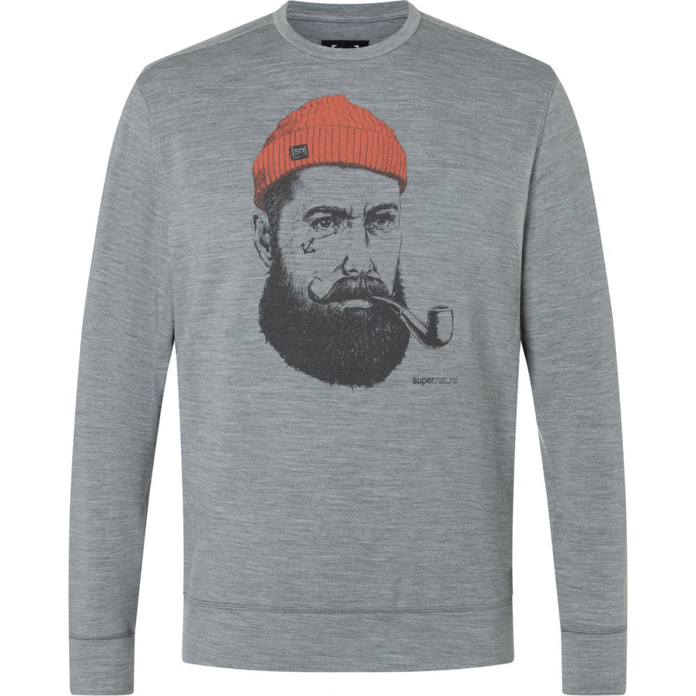 Super.Natural Herren Sn Sailor Crew Pullover