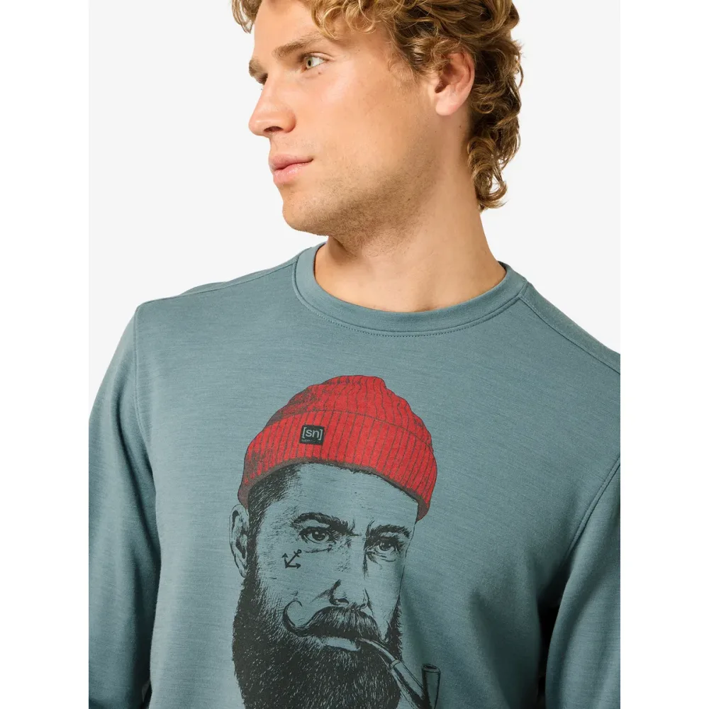 Super.Natural Herren Sn Sailor Crew Pullover