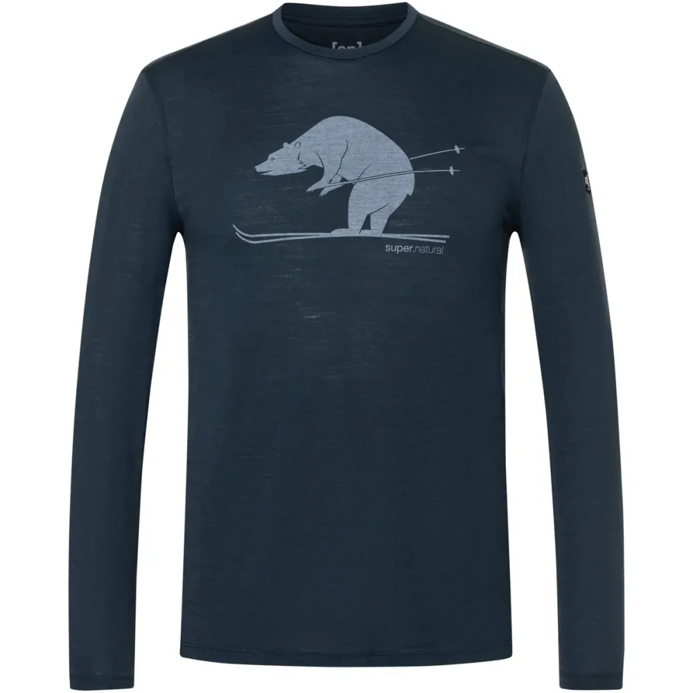 Super.Natural Herren Ski Karl Longsleeve