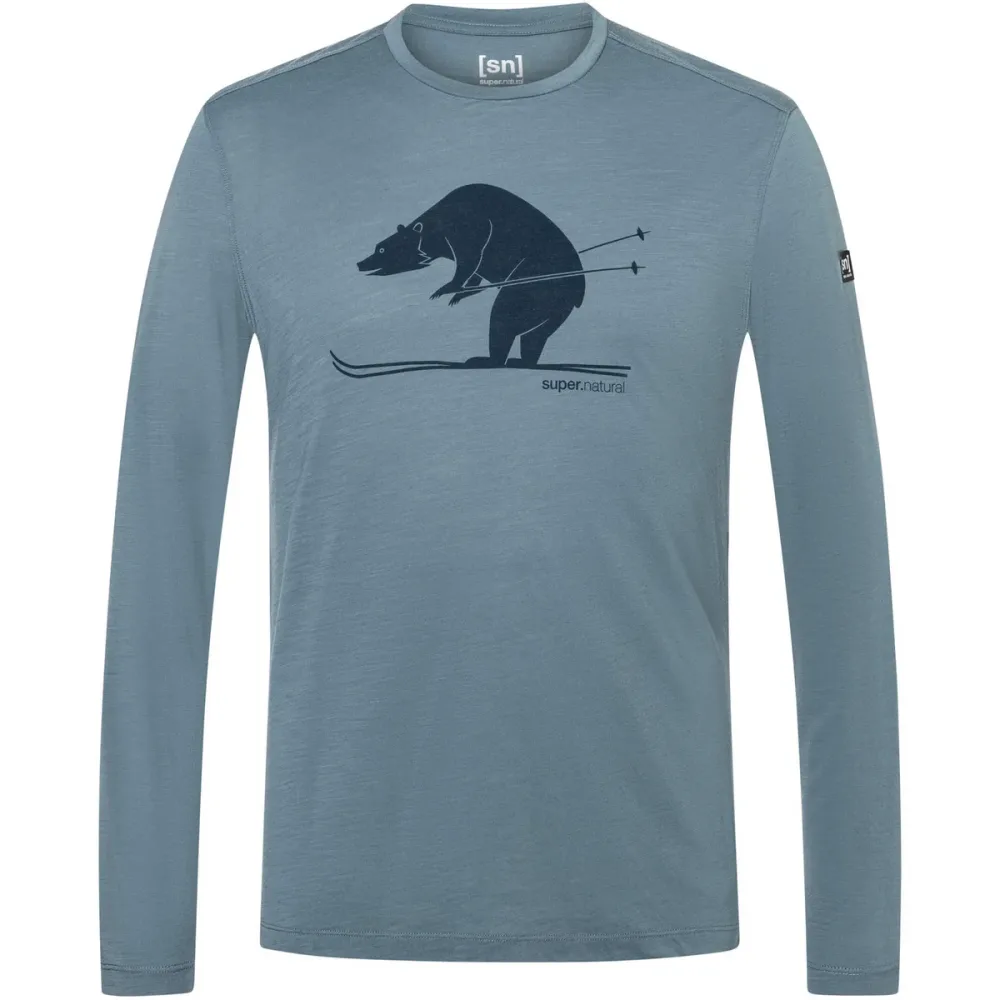 Super.Natural Herren Ski Karl Longsleeve