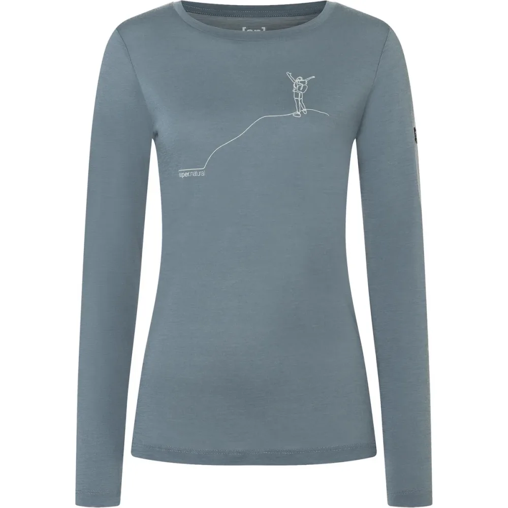 Super.Natural Damen Bergglück Longsleeve
