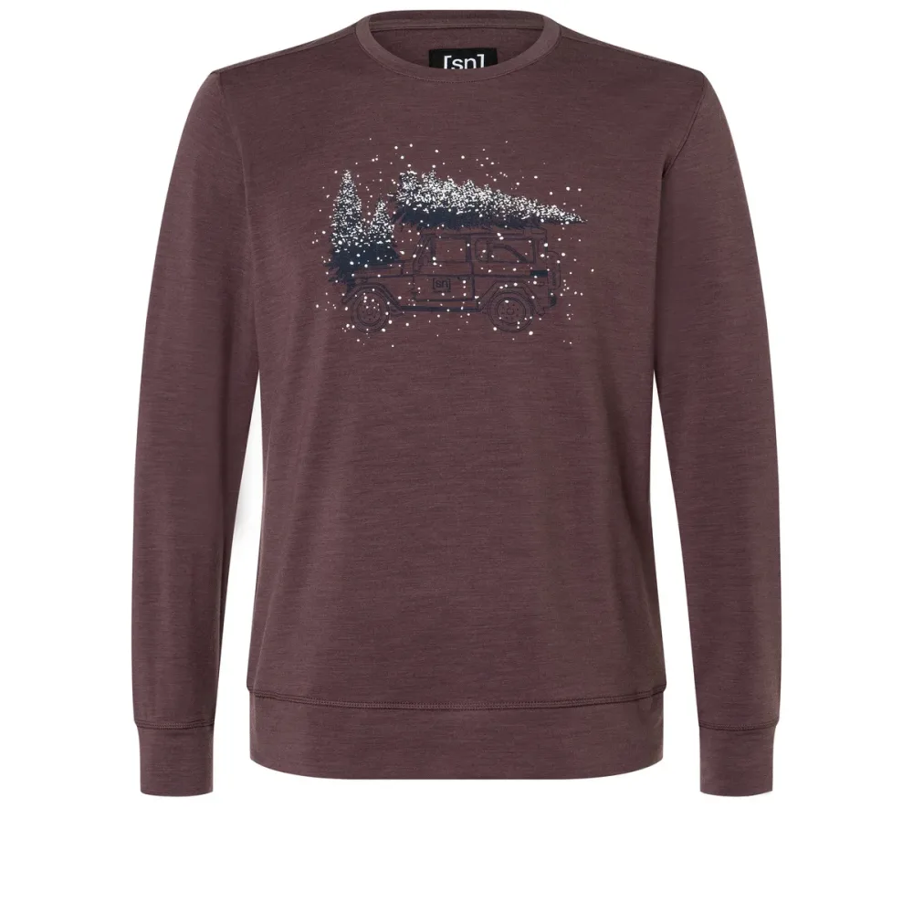 Super.Natural Herren Lantree Crew Pullover