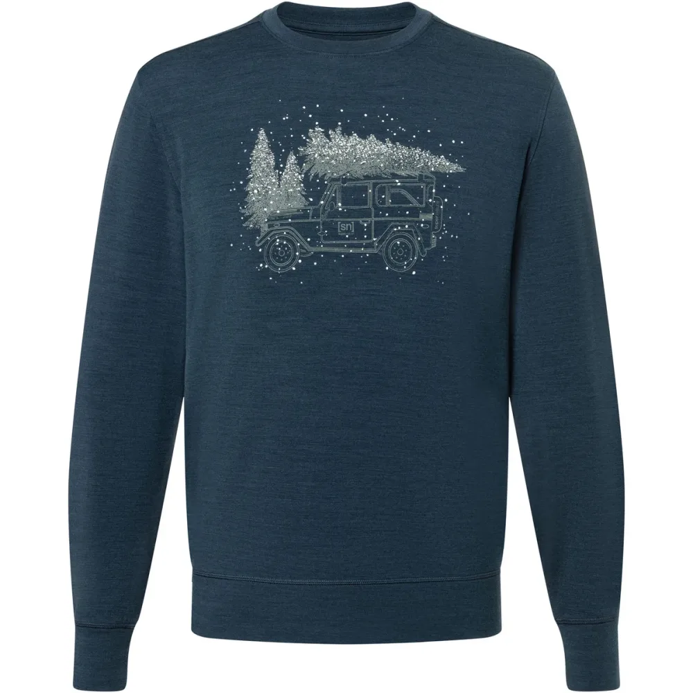 Super.Natural Herren Lantree Crew Pullover