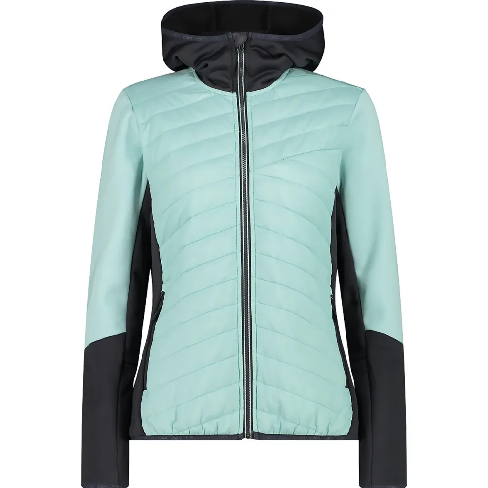 CMP Damen Hybrid Hoodie Jacke