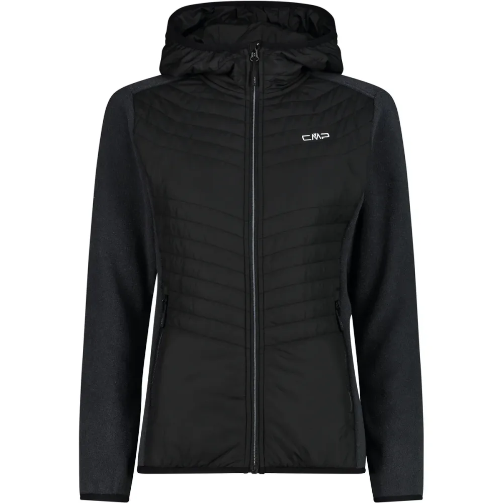 CMP Damen Hybrid Hoodie Jacke